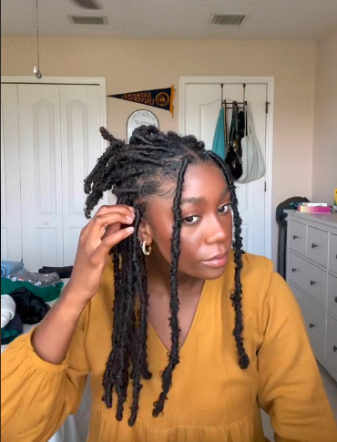 Half-Up, Half-Down Style