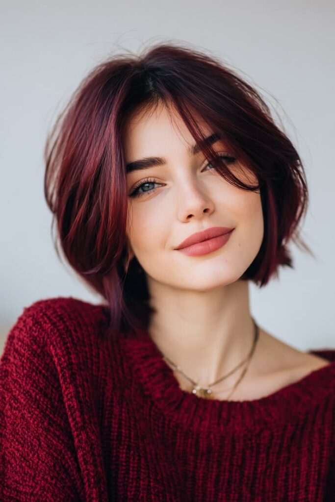 Side Swept Bangs