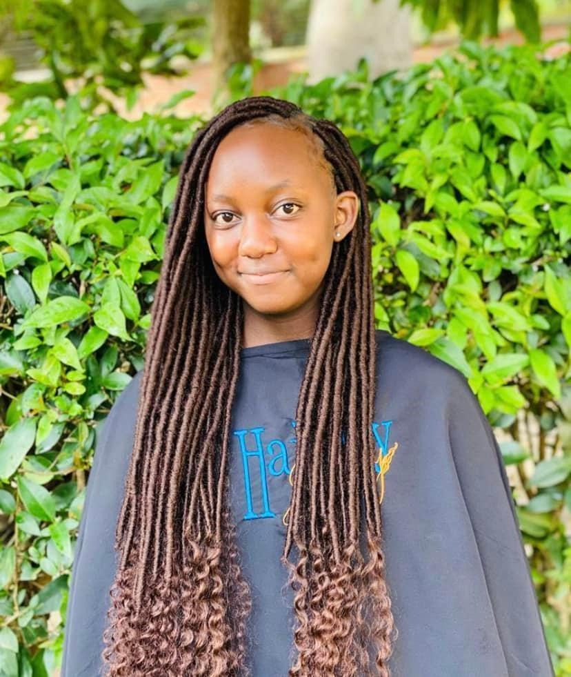 Goddess Faux Locs