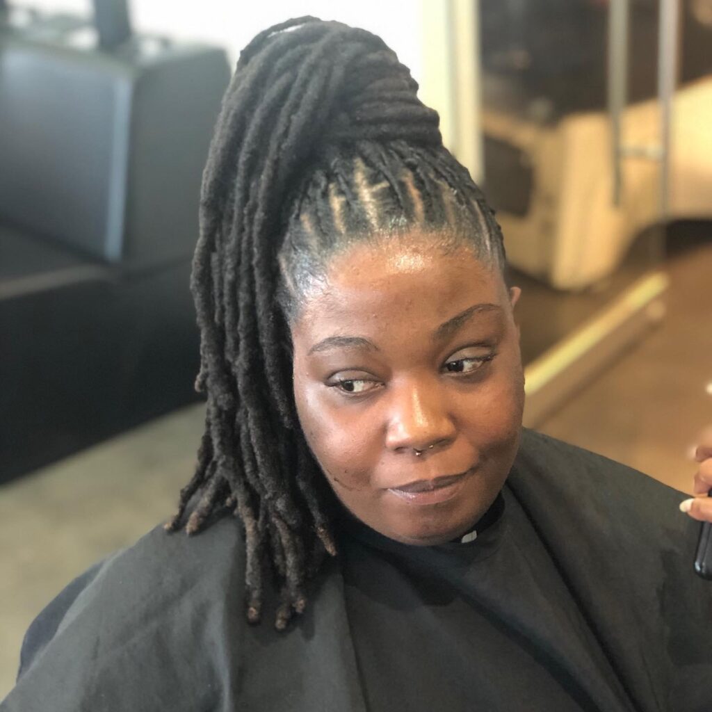 Locs Ponytail