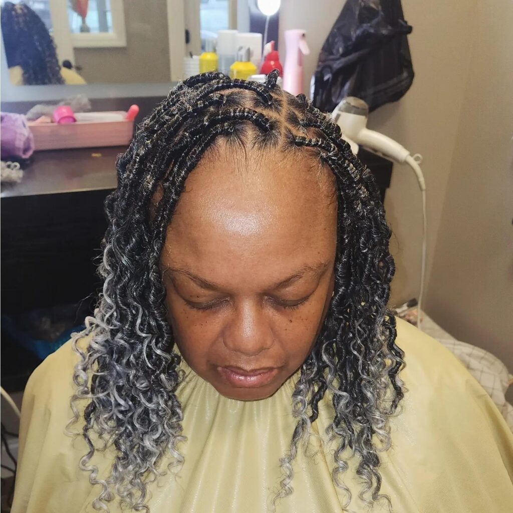 Bohemian Faux Locs