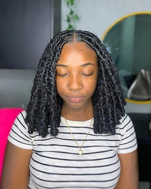 Bob-Length Butterfly Locs