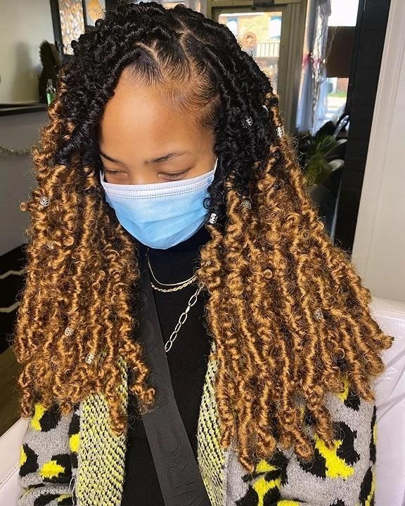 Ombre Butterfly Locs
