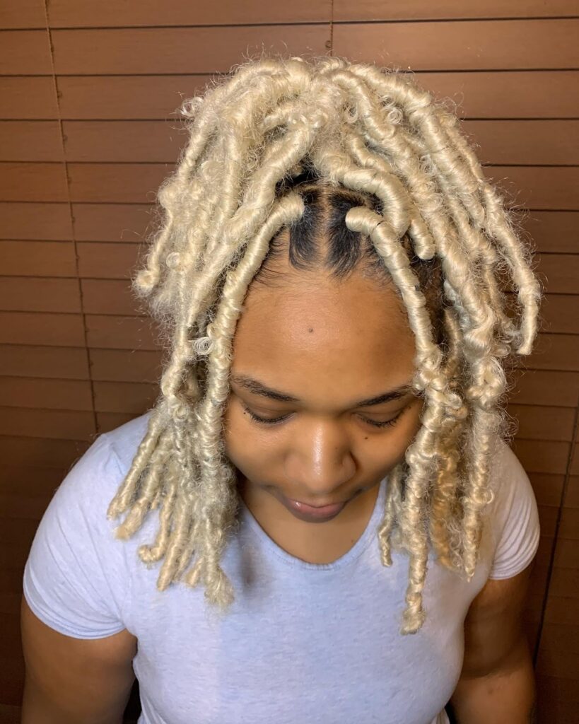 Blonde Butterfly Locs