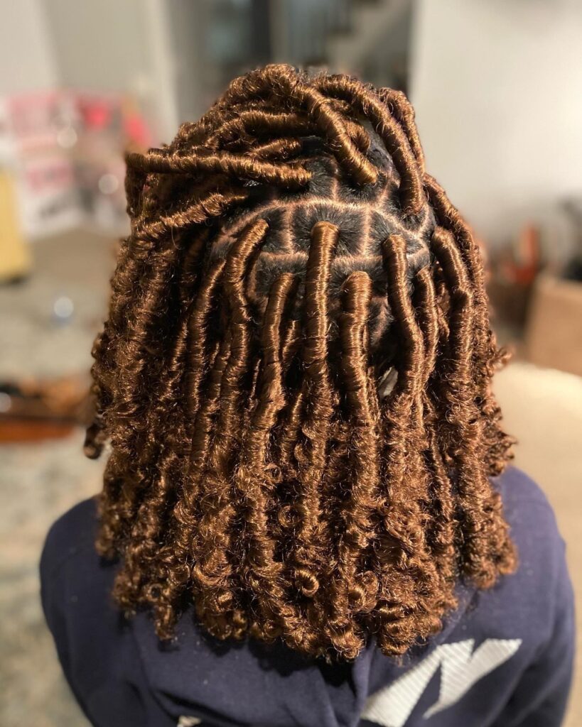 Classic Shoulder-Length Butterfly Locs