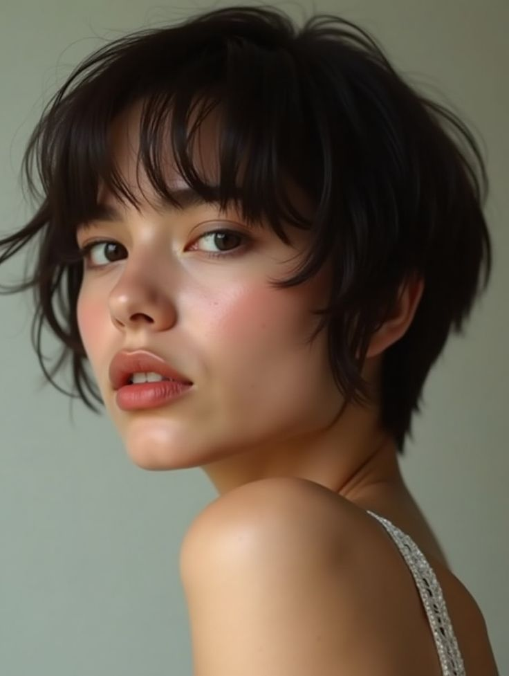  The Wispy Pixie with Flipped Up Bangs