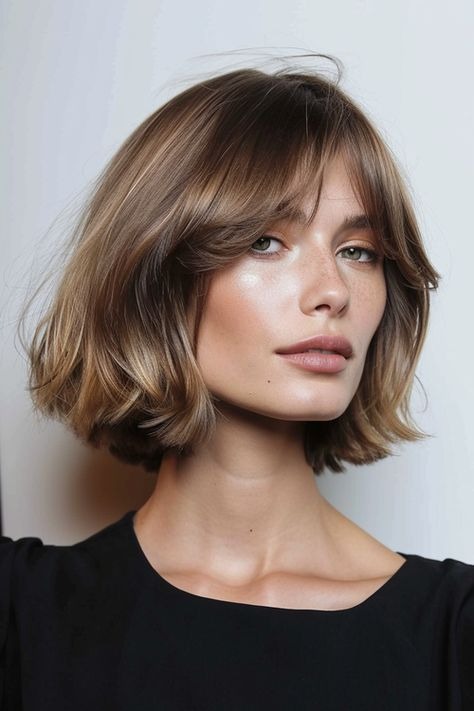 Choppy French Bob in Medium Ash Brown