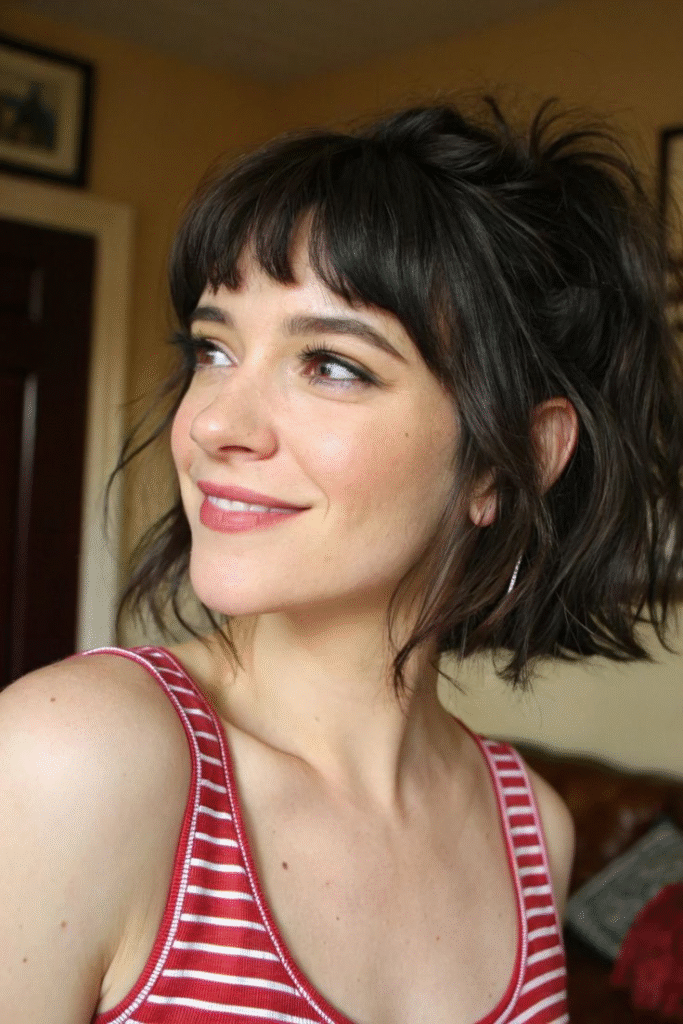 The Baby Bangs Flippy Cut