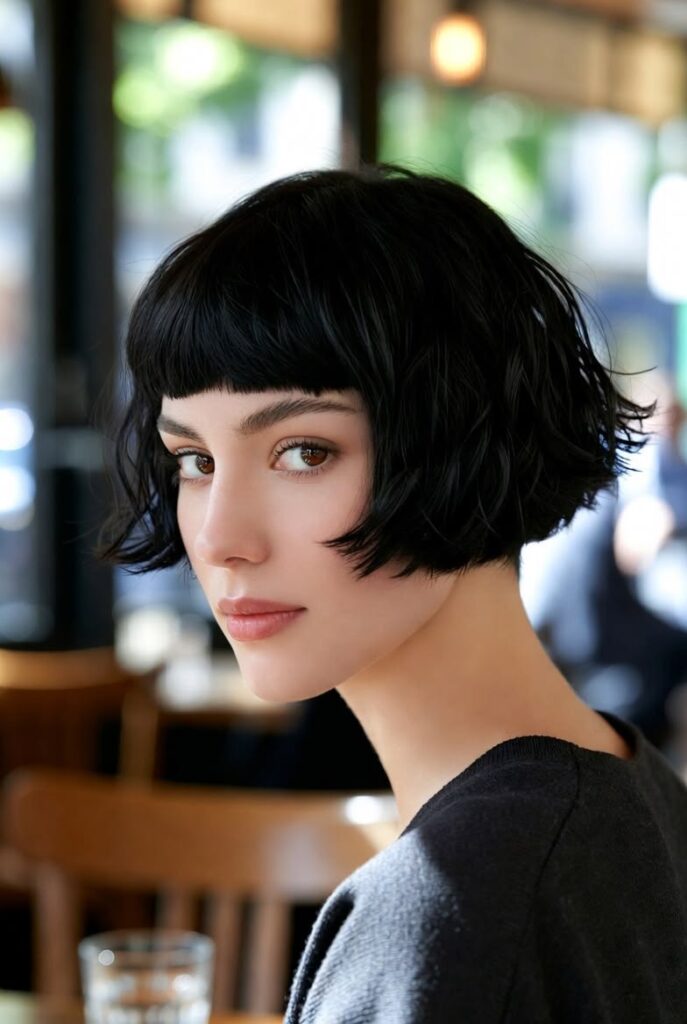 Micro French Bob in Classic Black
