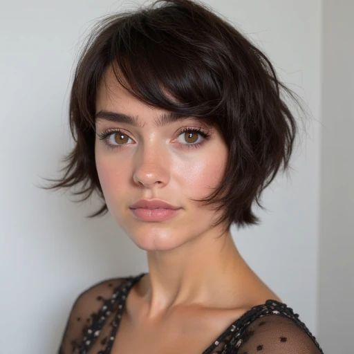 The Side-Parted Flipped Out Pixie