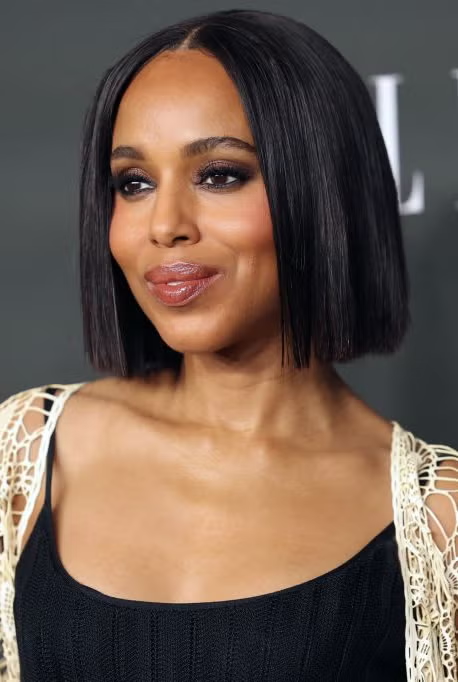 Blunt Bob with Side Part