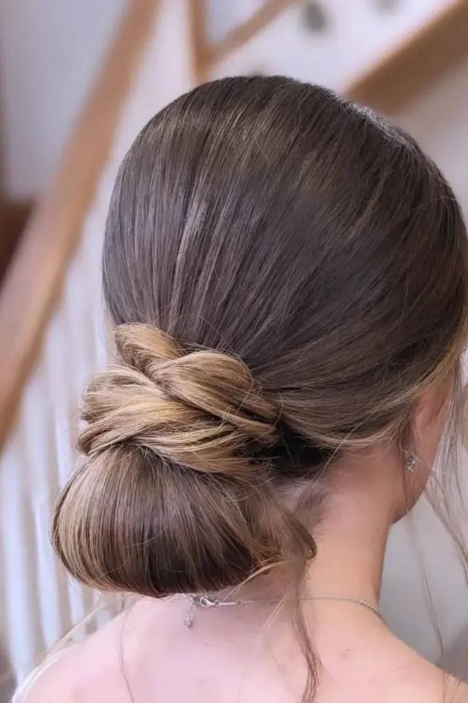 Classic Tucked Under Bun