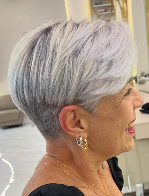 Sleek Tapered Pixie