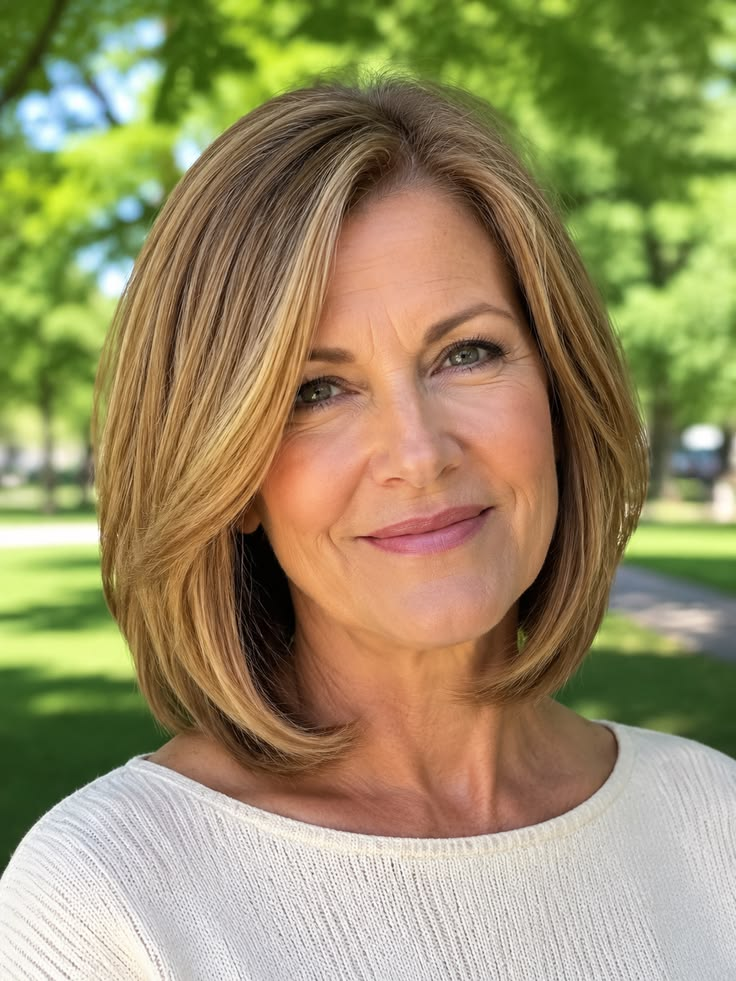 Sleek Long Bob