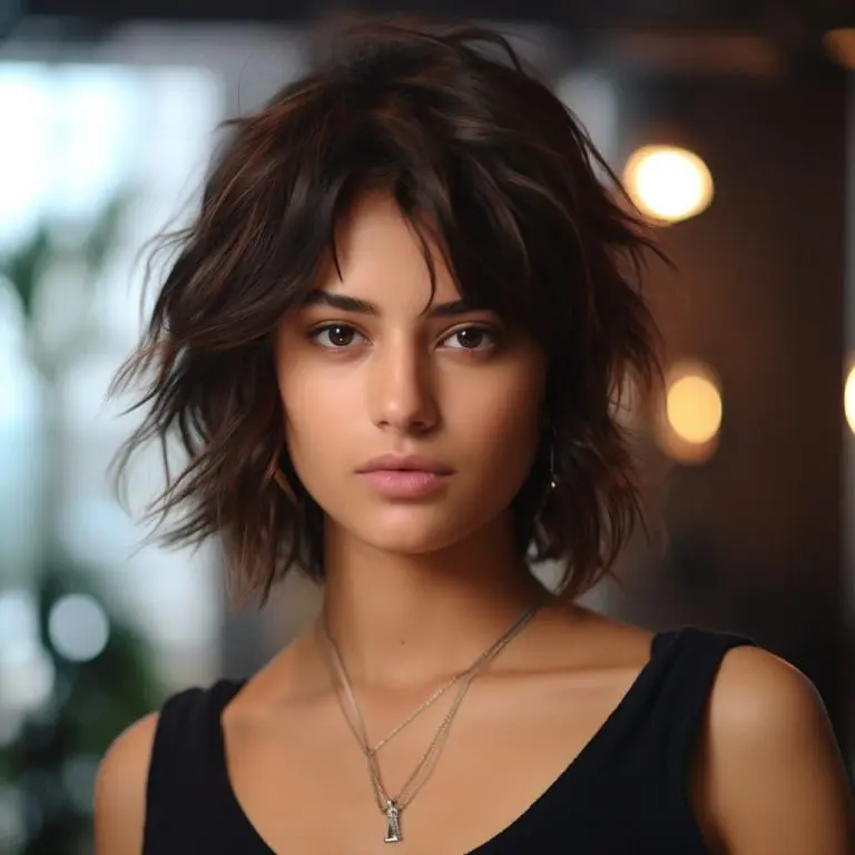 Fluffy Caramel Wolf Cut