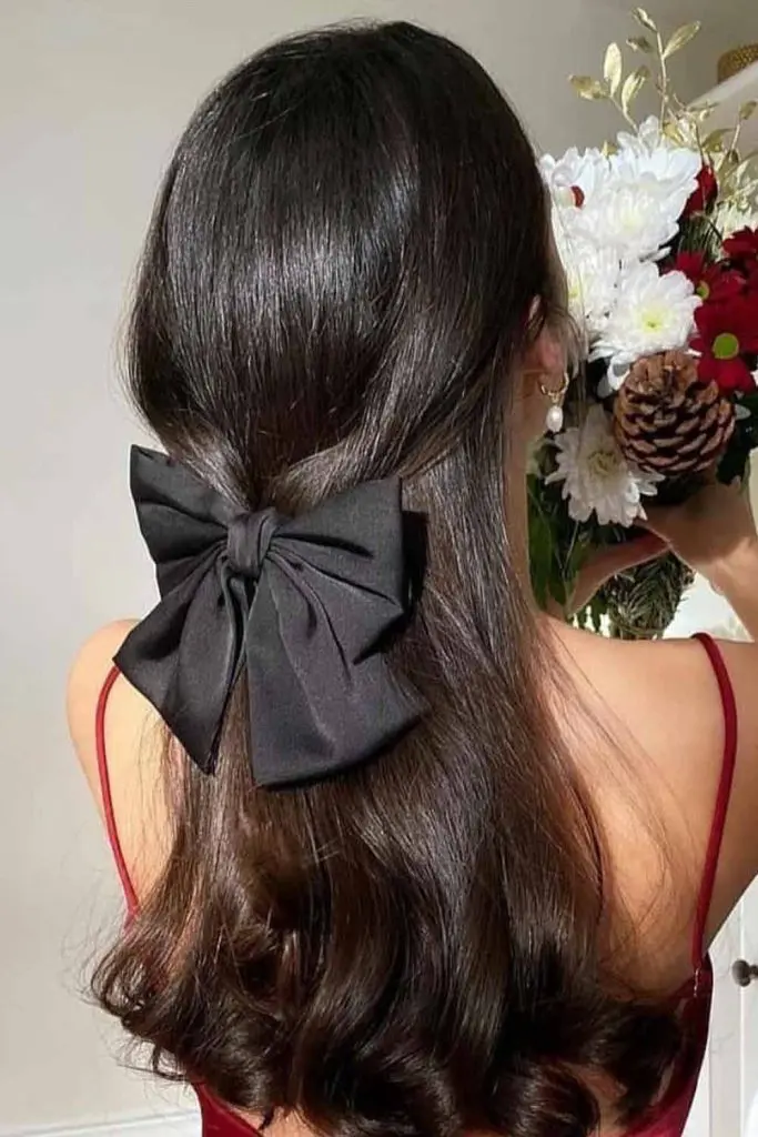 Romantic Half-Up, Half-Down With Waves
