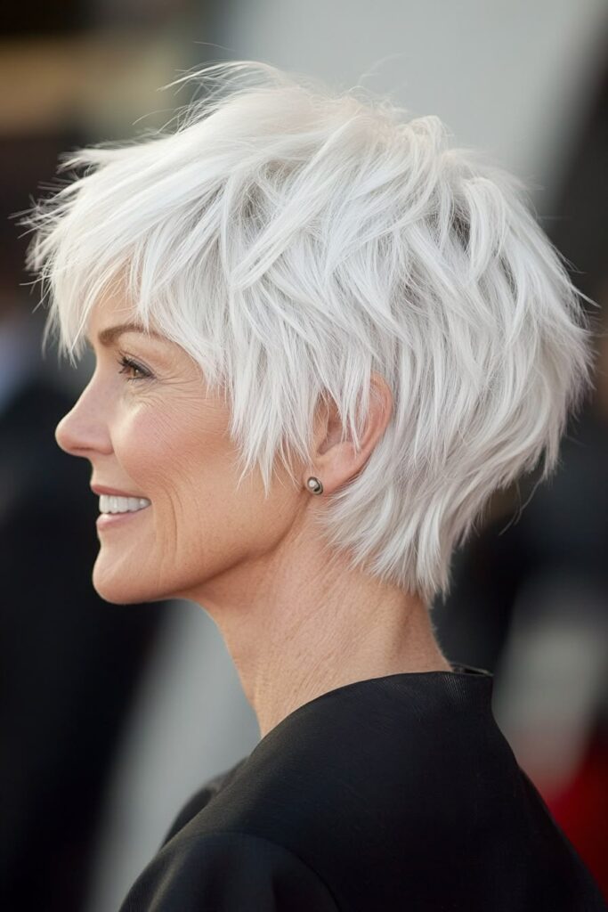 Feathered Crop – Silver Frost