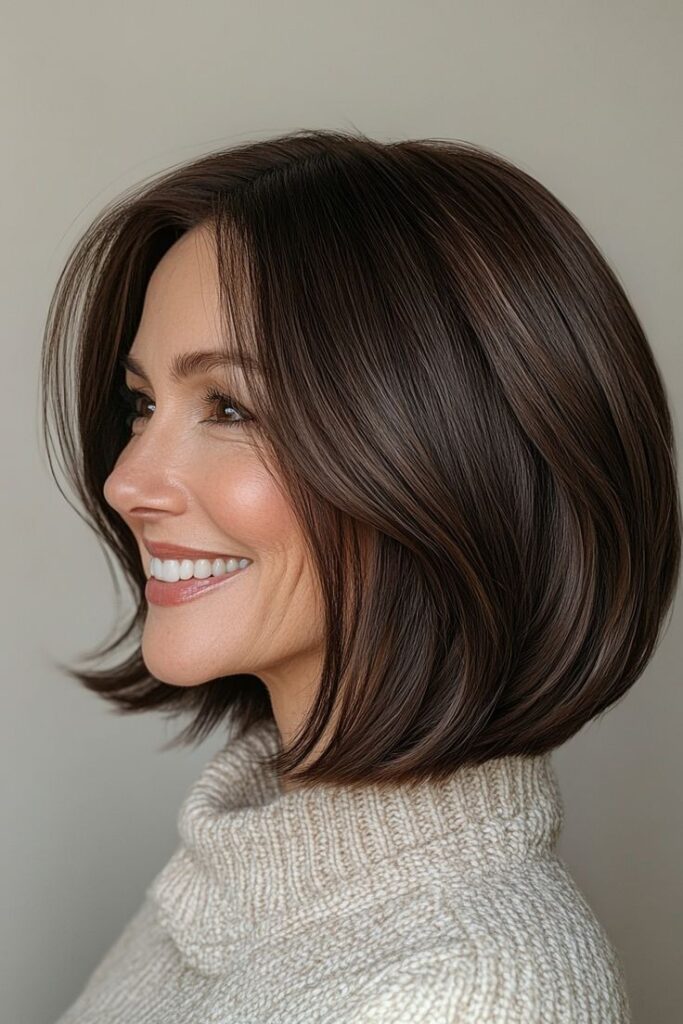 Classic French Bob – Deep Mahogany
