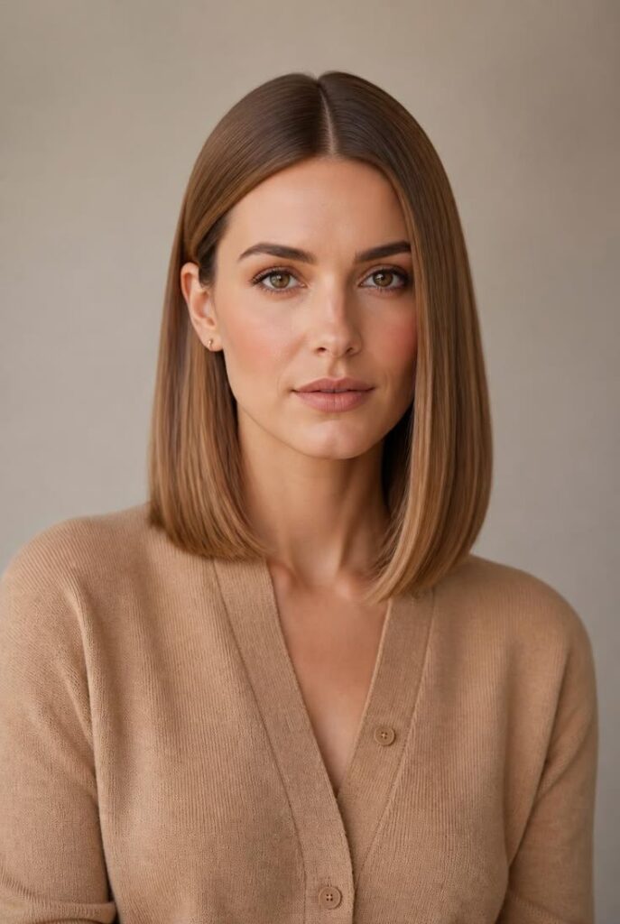  Sleek Long Bob