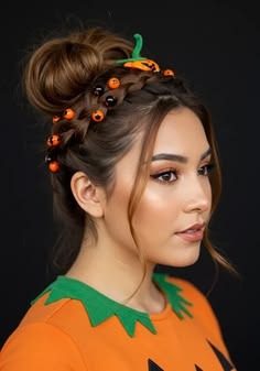Hey Pumpkin Braided Updo