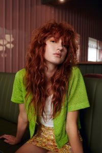 Copper-Toned Retro Shag Mullet