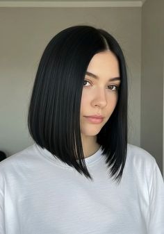 Long Bob (Lob) in Natural Black