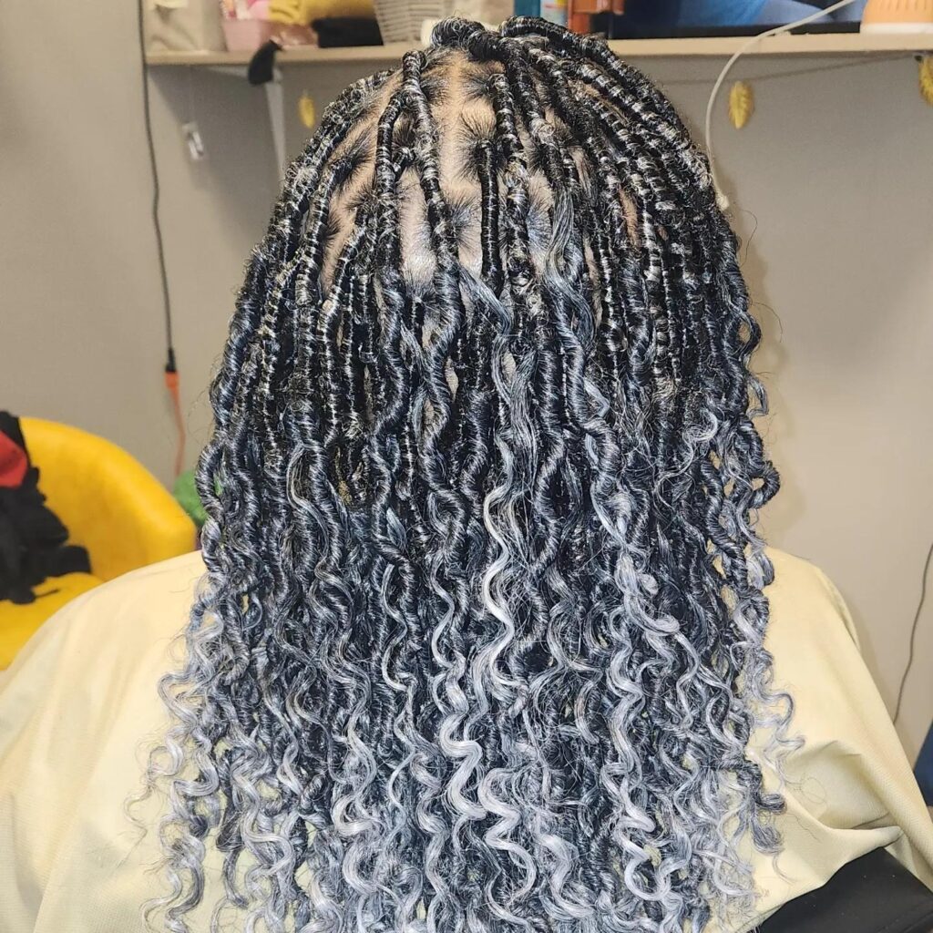 Bohemian Faux Locs