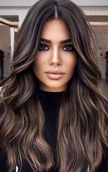 Dark Chocolate Brown Waves