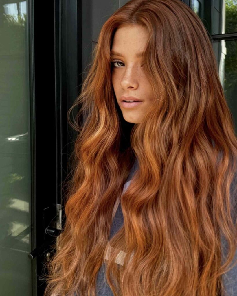 Chestnut Brown with Subtle Copper Hues
