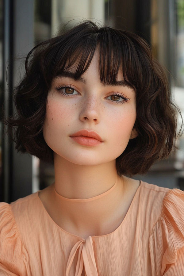 Classic French Bob in Dark Mocha