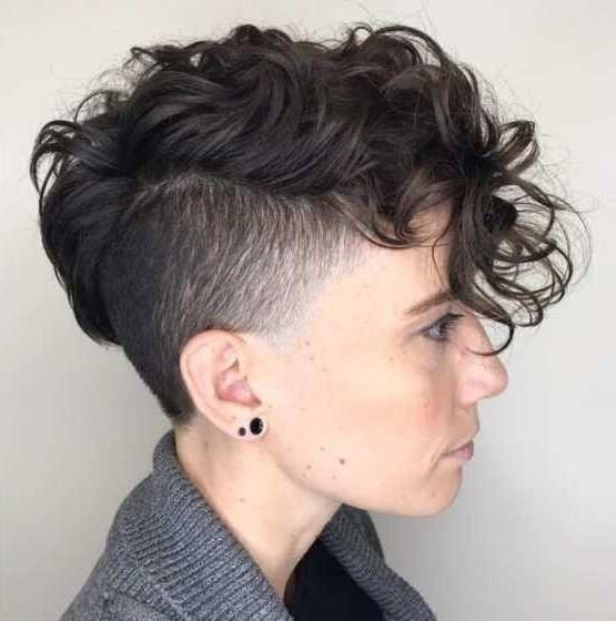 Messy Faux Hawk