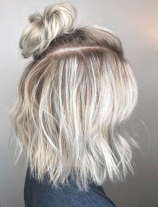 Half-Up Bun