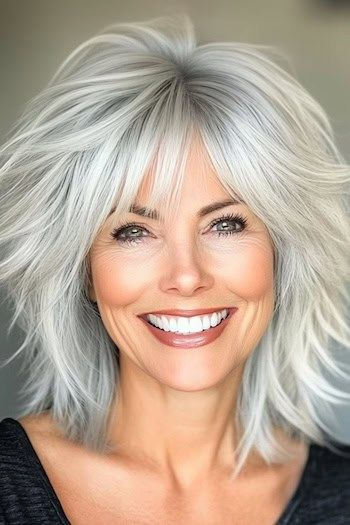  Layered Shoulder-Length Shag