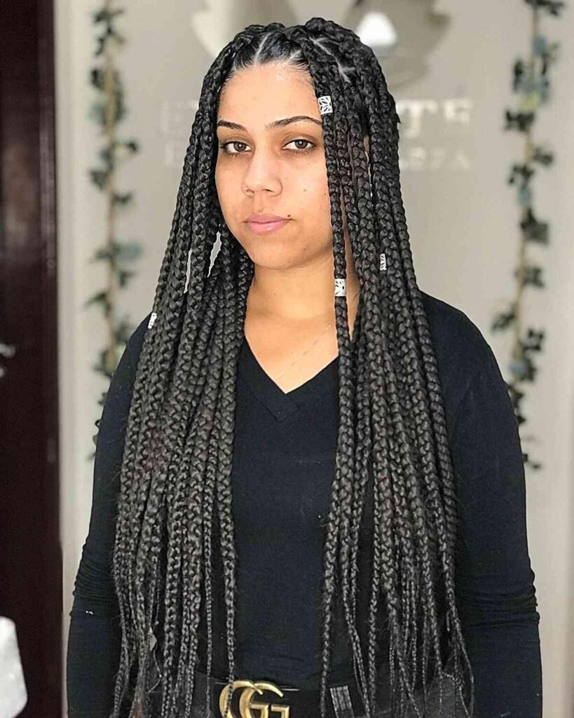 Poetic Justice Braids with Cuffs