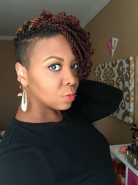 Short Crochet Curls with Undercut