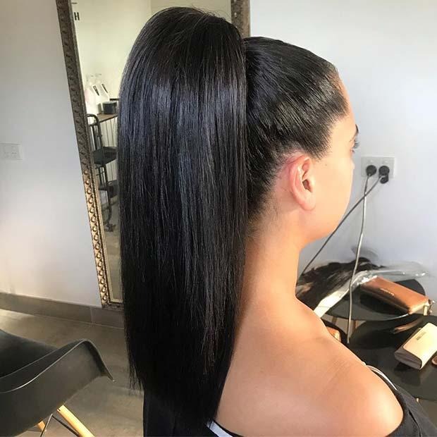 Classic Sleek High Ponytail