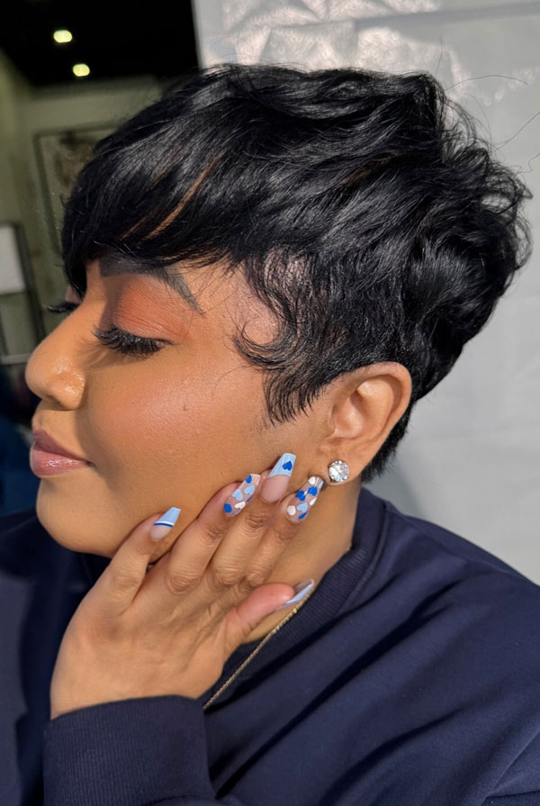 Wispy Layered Pixie Cut