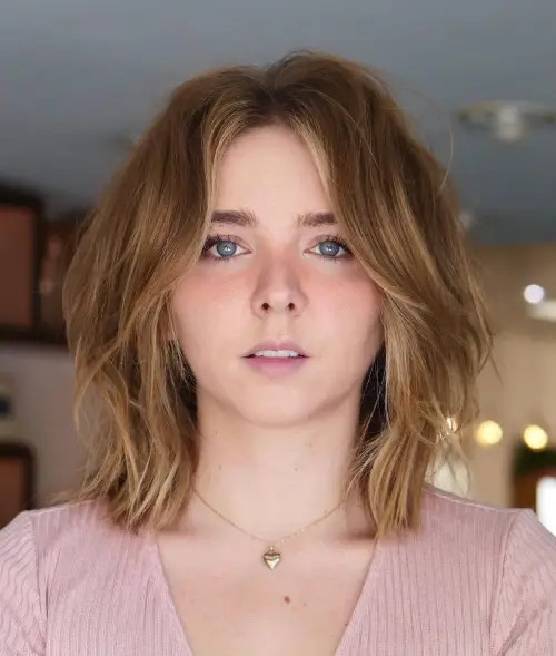 Tousled Crop with Ash Blonde Babylights
