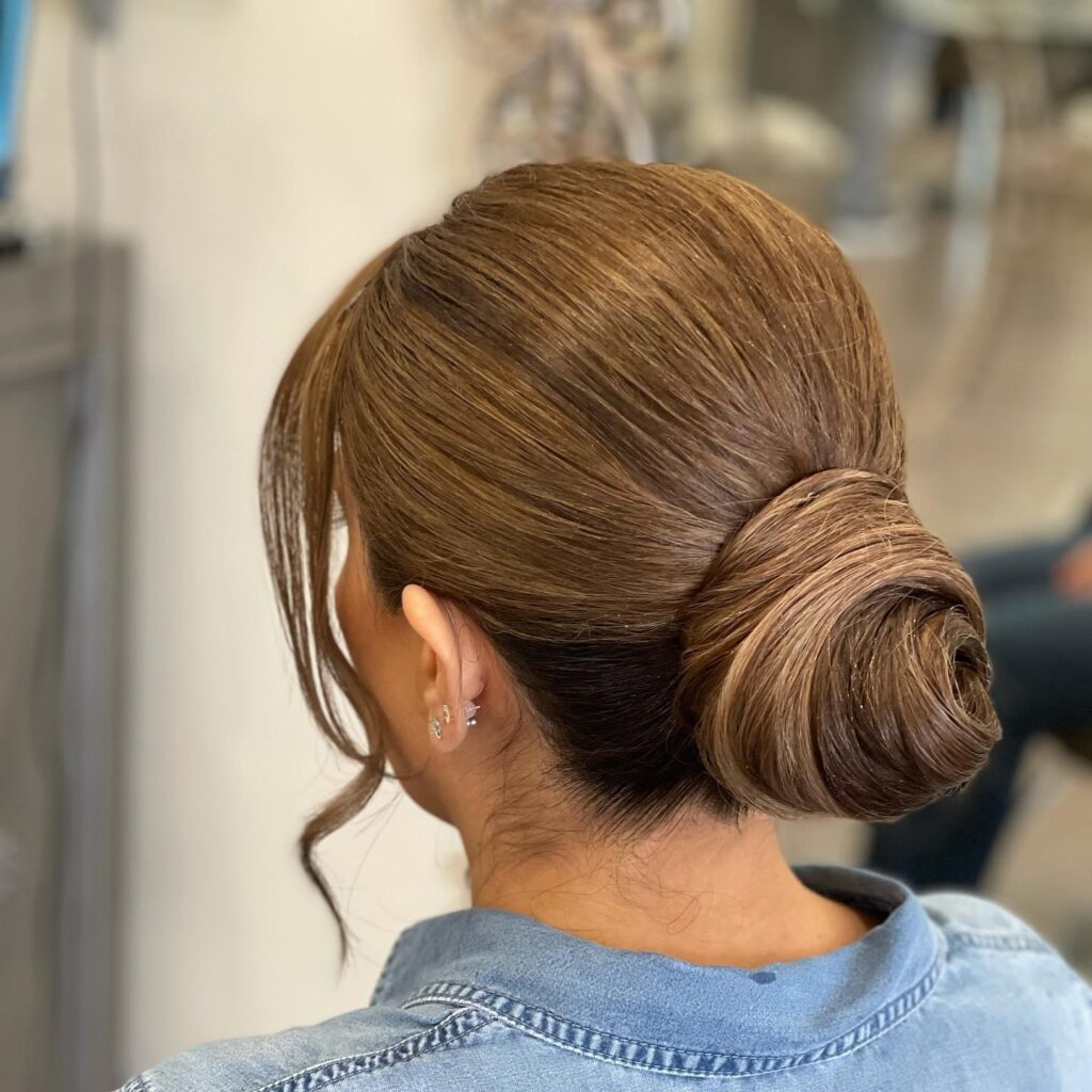 Sleek Low Bun