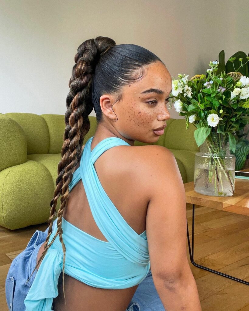 Elegant Two-Strand Twisted Braids