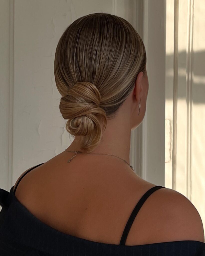 Sleek Low Bun